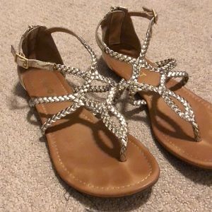 Gold Sandal STITCH FIX ITEM
